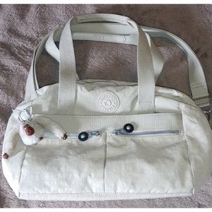 Kipling Cream Crossbody Bag